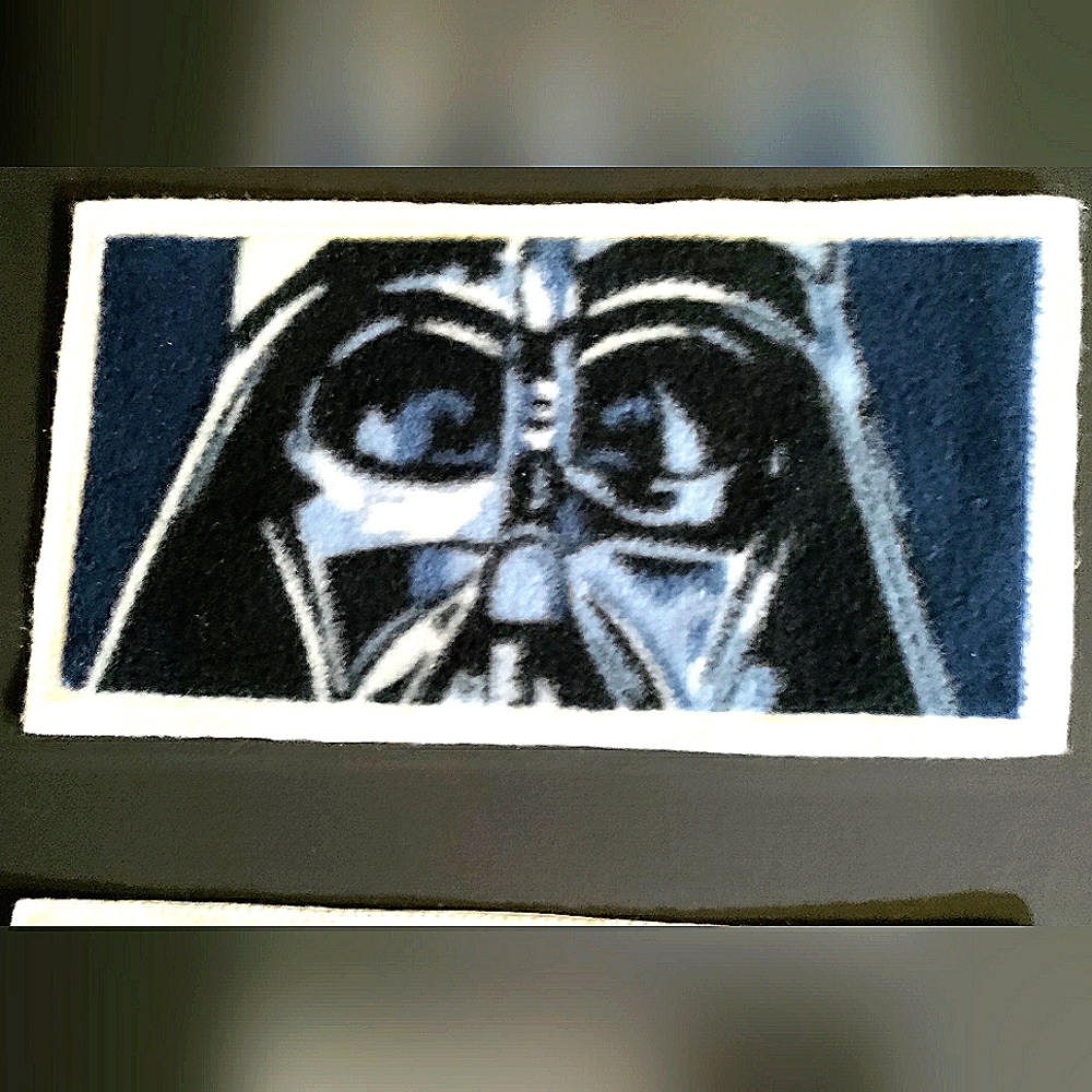NEW (1) Star Wars - Darth Vader Patch/Emblem/Appliqué! 5"x9.5". Sew-On. Unisex